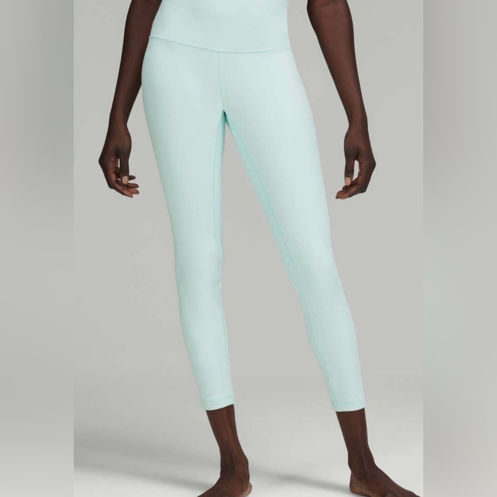 Lululemon Align High-Rise Leggings 25" Inseam Women's Size 6 delicate mint